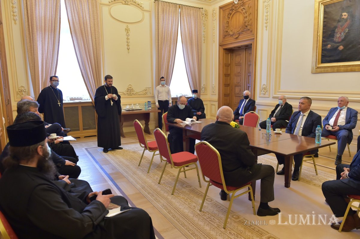 Întrunirea Adunării Naționale Bisericești la Palatul Patriarhiei din București  164635