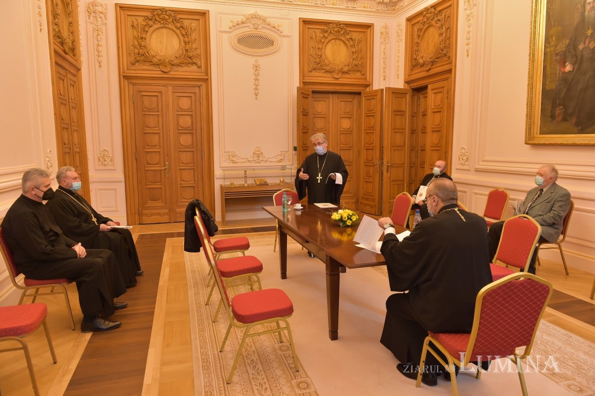 Întrunirea Adunării Naționale Bisericești la Palatul Patriarhiei din București  164639