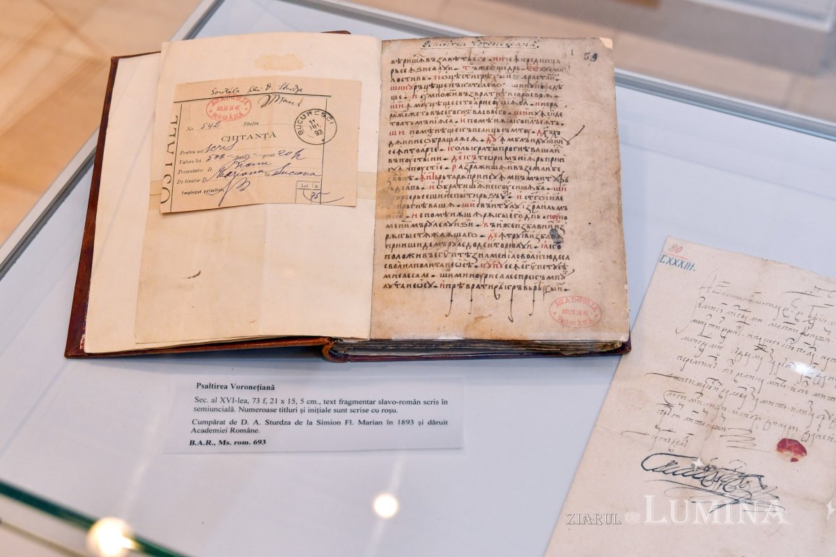 Expoziție dedicată Mănăstirii Voroneț la Biblioteca Academiei Române 167695