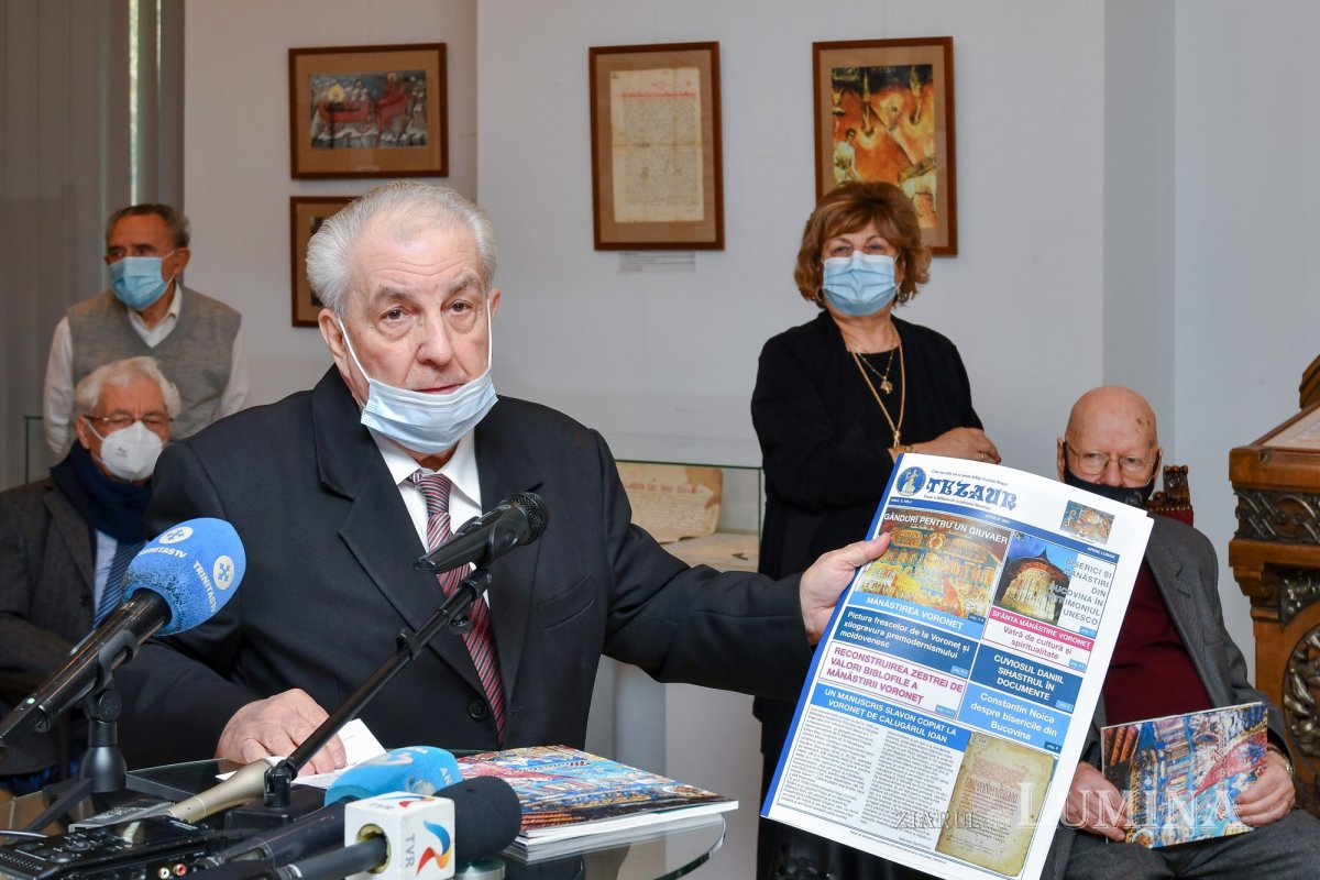 Expoziție dedicată Mănăstirii Voroneț la Biblioteca Academiei Române 167706