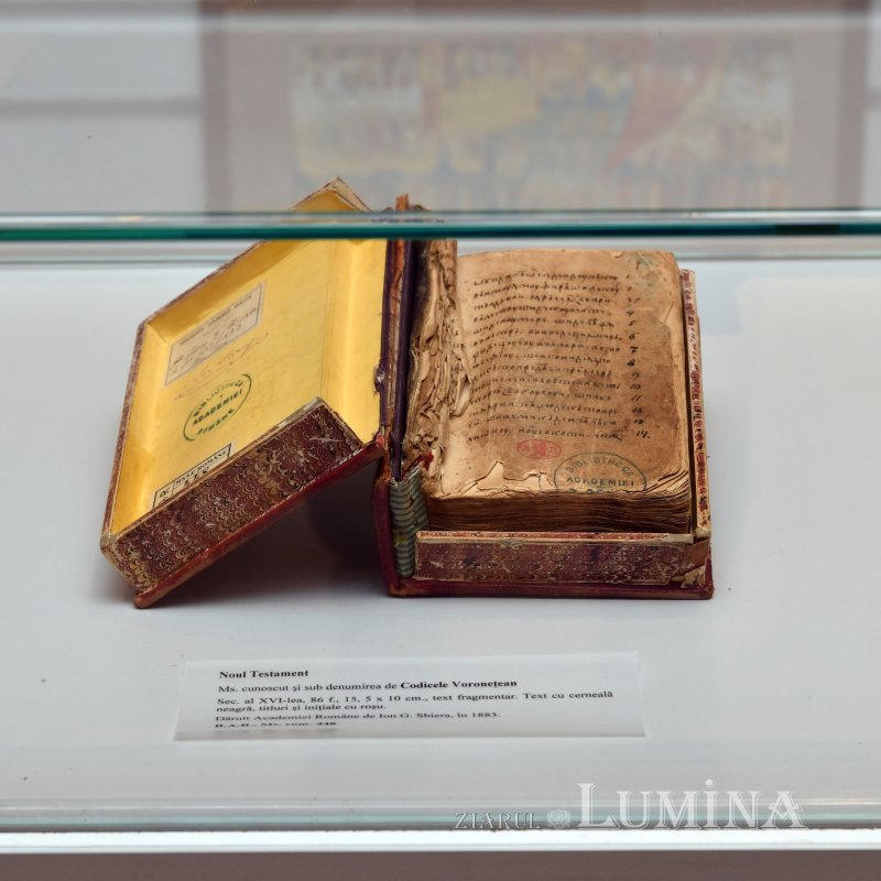 Expoziție dedicată Mănăstirii Voroneț la Biblioteca Academiei Române 167709