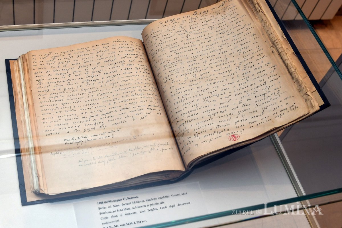 Expoziție dedicată Mănăstirii Voroneț la Biblioteca Academiei Române 167718