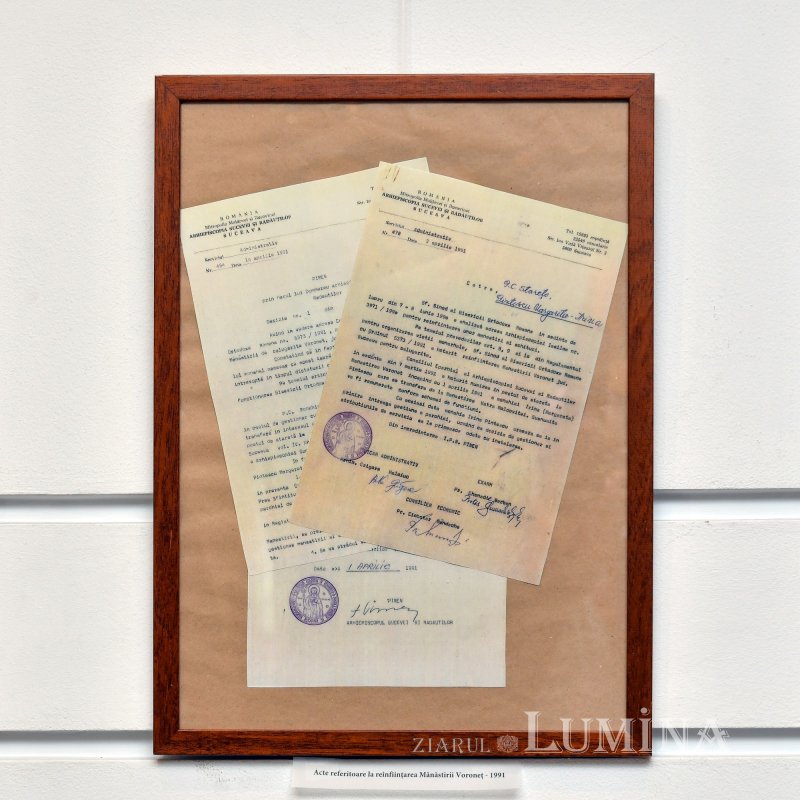 Expoziție dedicată Mănăstirii Voroneț la Biblioteca Academiei Române 167725