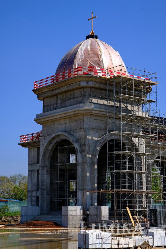 Şantierul Catedralei Mântuirii Neamului în preajma sărbătorilor pascale  169010