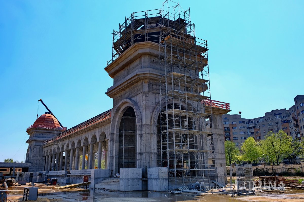 Şantierul Catedralei Mântuirii Neamului în preajma sărbătorilor pascale  169011
