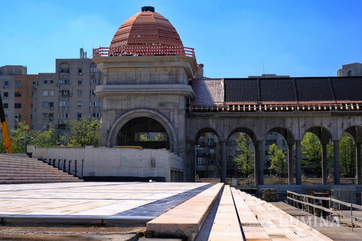 Şantierul Catedralei Mântuirii Neamului în preajma sărbătorilor pascale  169014