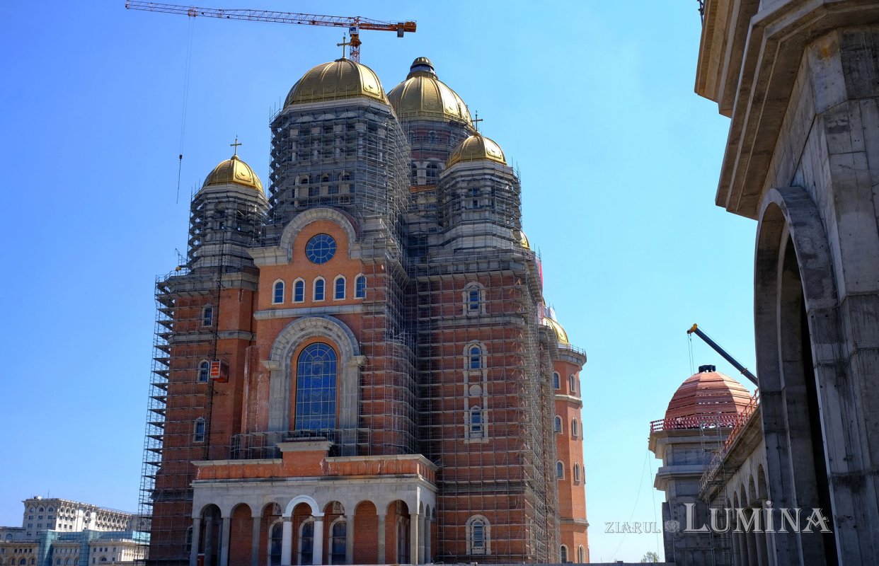 Şantierul Catedralei Mântuirii Neamului în preajma sărbătorilor pascale  169018