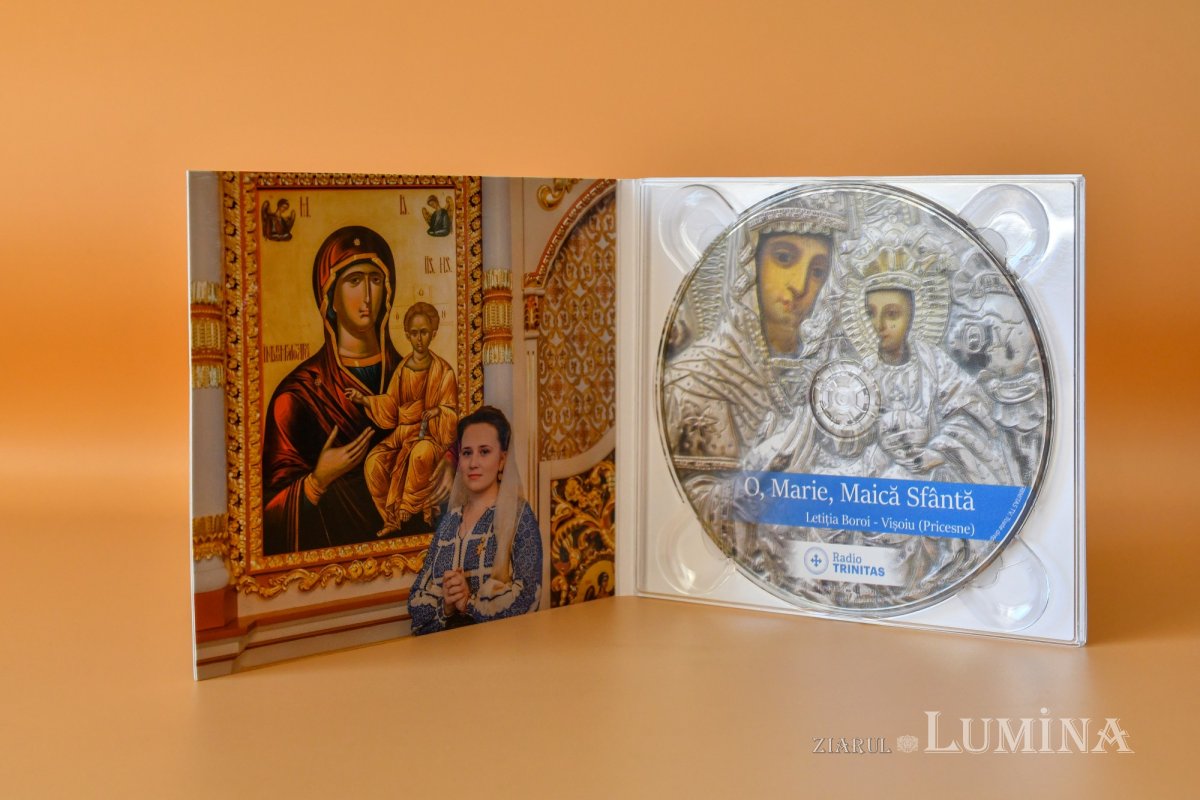 CD-ul cu pricesne „O, Marie, Maică Sfântă” de Letiţia Boroi-Vişoiu 170979