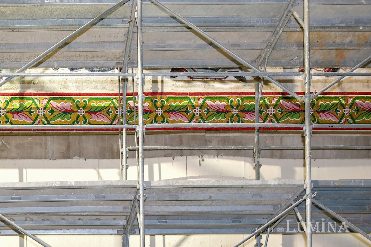 Stadiul lucrărilor pe șantierul Catedralei Naționale la finalul primăverii 171409