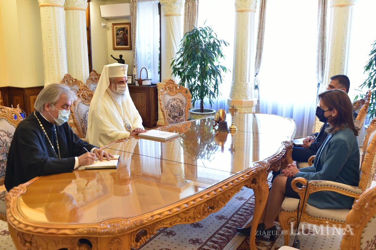 Ambasadorul Greciei  în vizită de prezentare la Patriarhia Română 173302