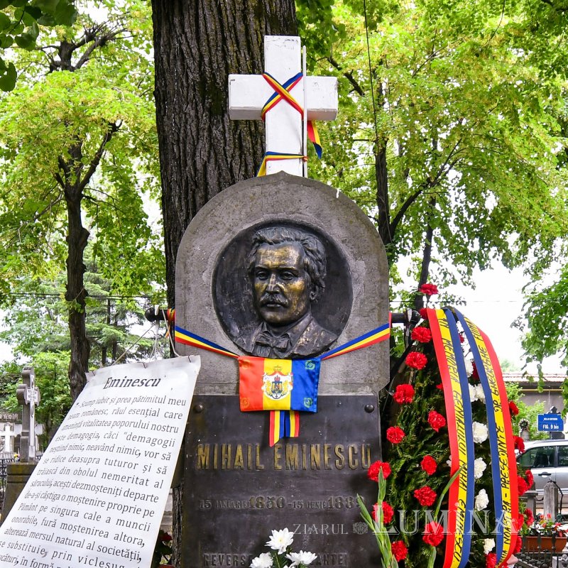 Poetul național Mihai Eminescu pomenit în Capitală 174127