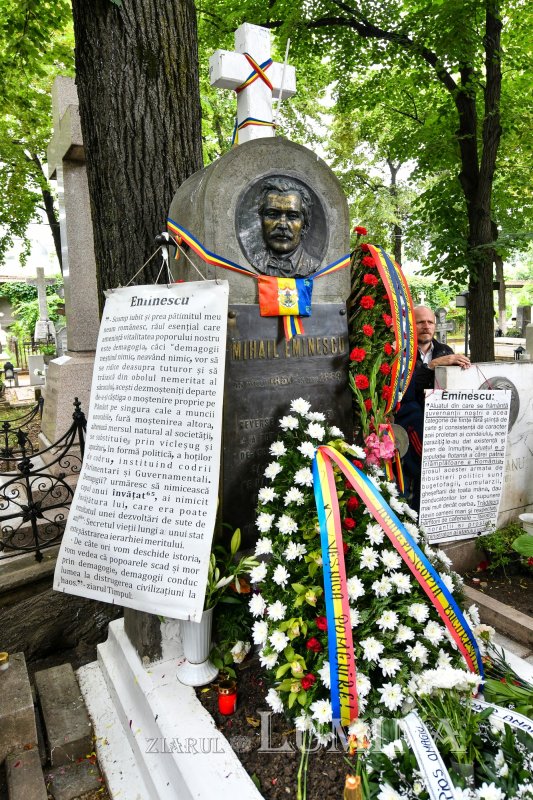 Poetul național Mihai Eminescu pomenit în Capitală 174129