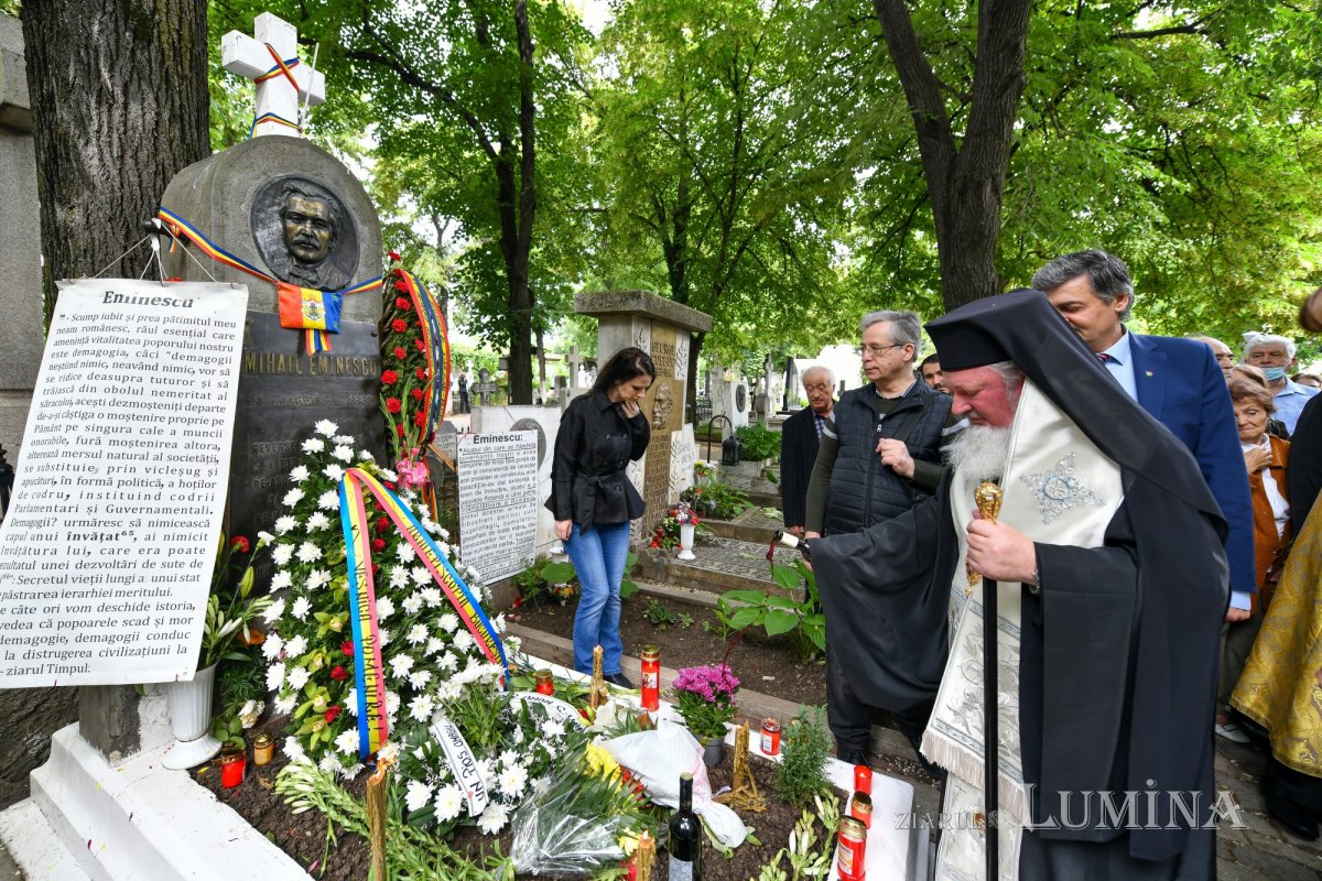 Poetul național Mihai Eminescu pomenit în Capitală 174136