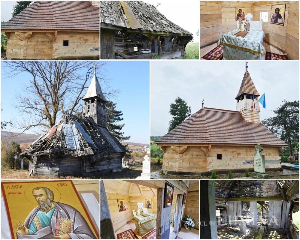 Biserica de lemn din Săliștea Veche a fost târnosită 176055