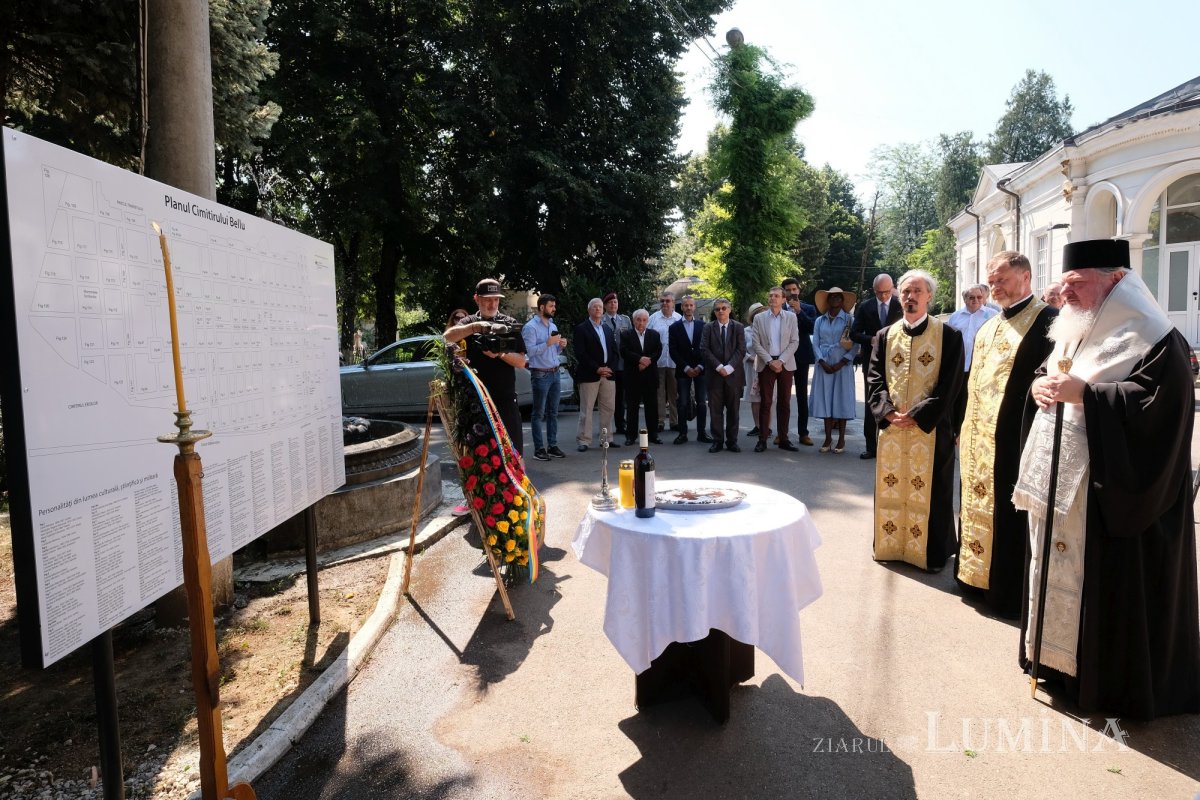 Un nou panou informativ inaugurat de Ambasada Germaniei în Cimitirul Bellu 176901