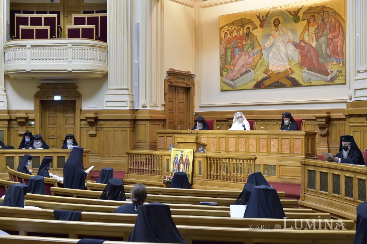 Ședință de lucru a Sfântului Sinod dedicată evaluării și intensificării pastorației  177748