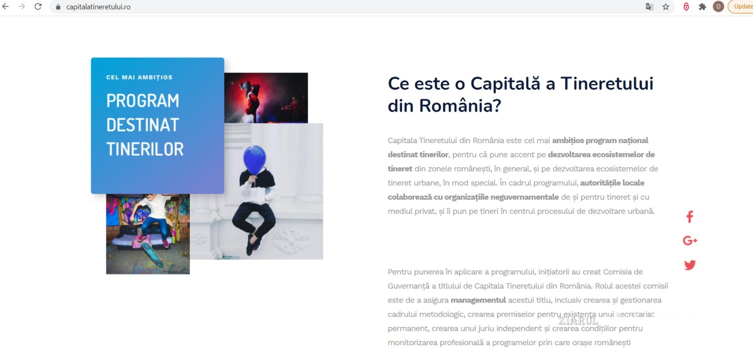 Capitala Tineretului din România 179938