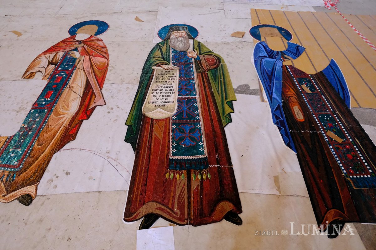 Şantierul Catedralei Naţionale la sfârşitul verii 181796