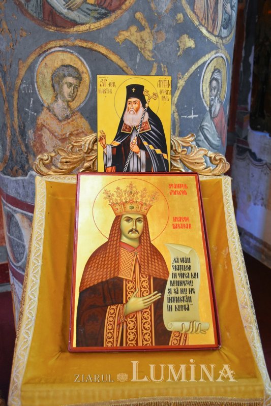 Patriarhul României la hramul mănăstirii ilfovene Snagov 185563