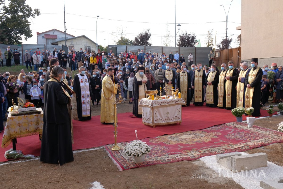 Piatră de temelie pentru o nouă biserică în Capitală 186467