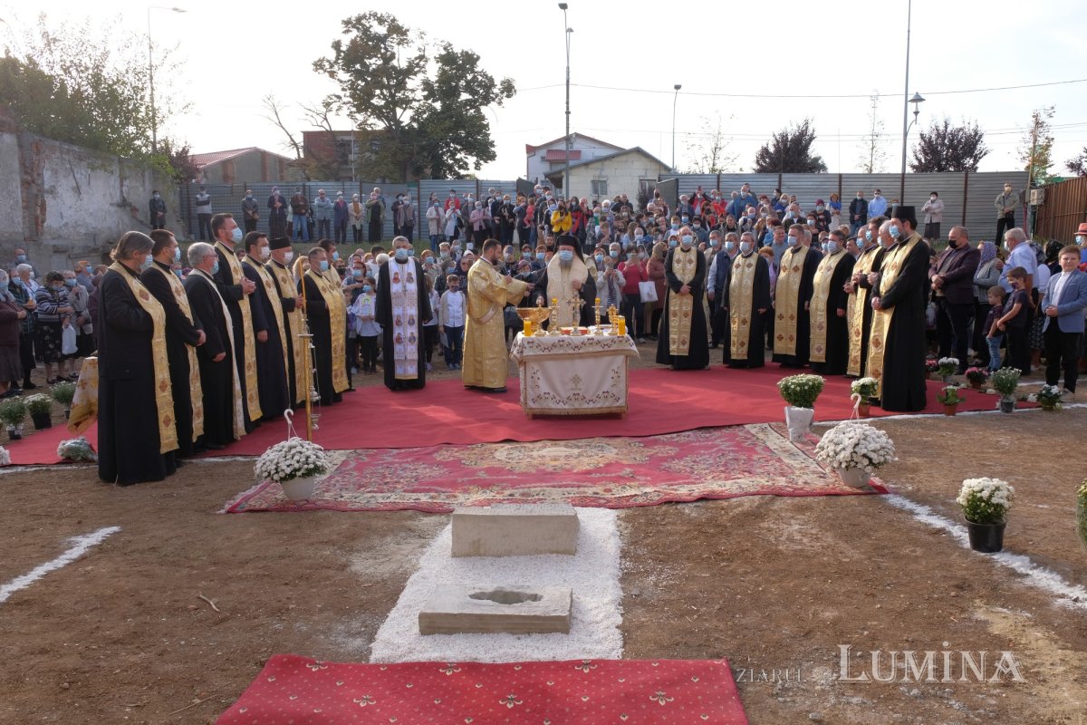 Piatră de temelie pentru o nouă biserică în Capitală 186468