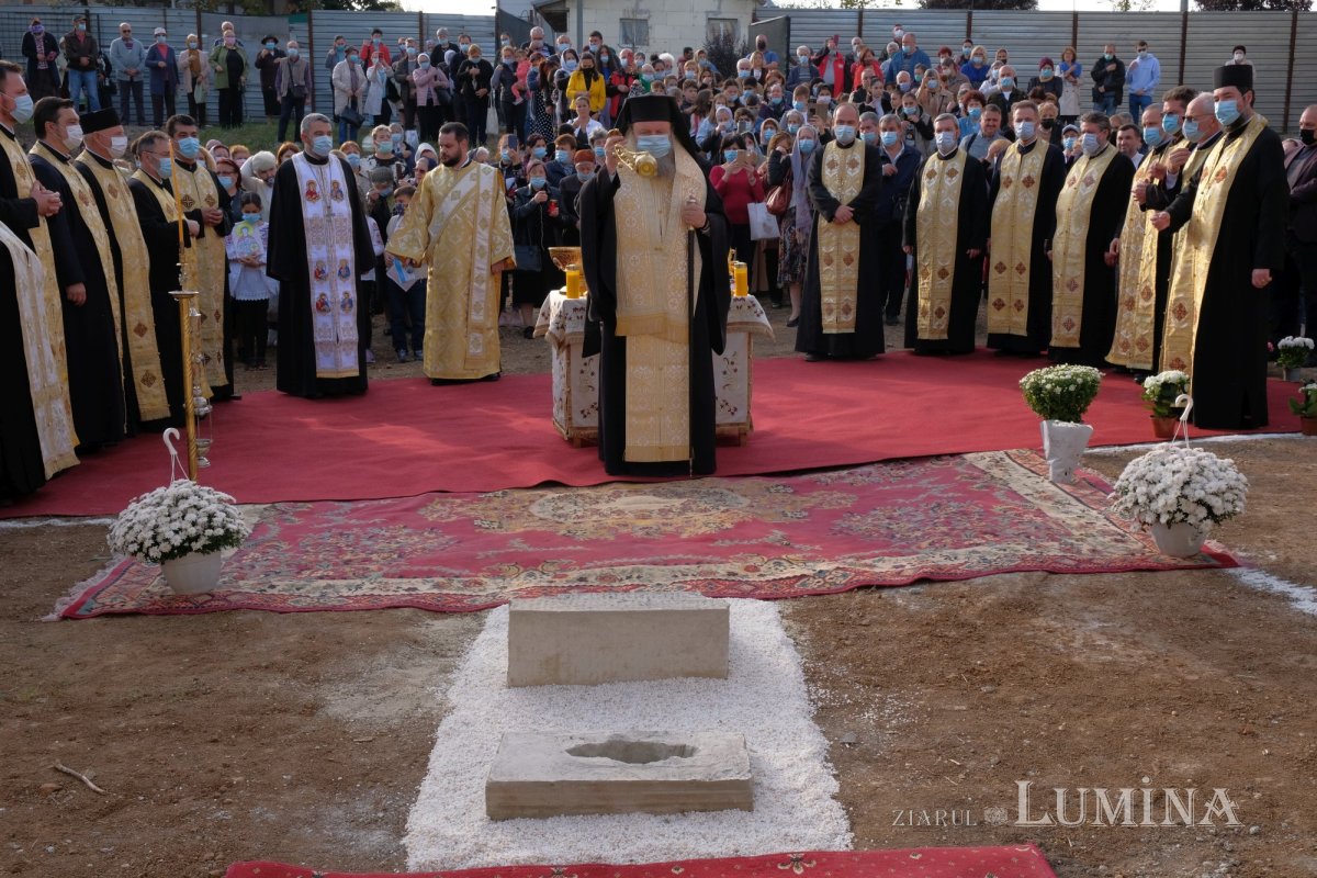 Piatră de temelie pentru o nouă biserică în Capitală 186469