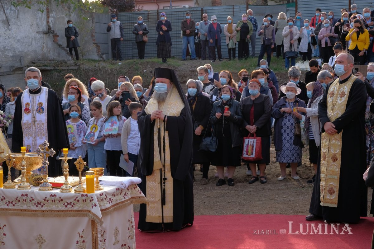 Piatră de temelie pentru o nouă biserică în Capitală 186471