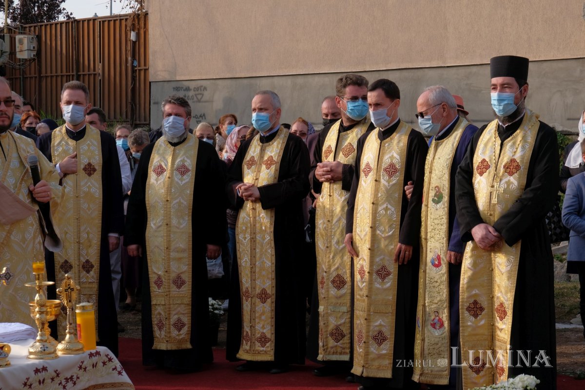 Piatră de temelie pentru o nouă biserică în Capitală 186472