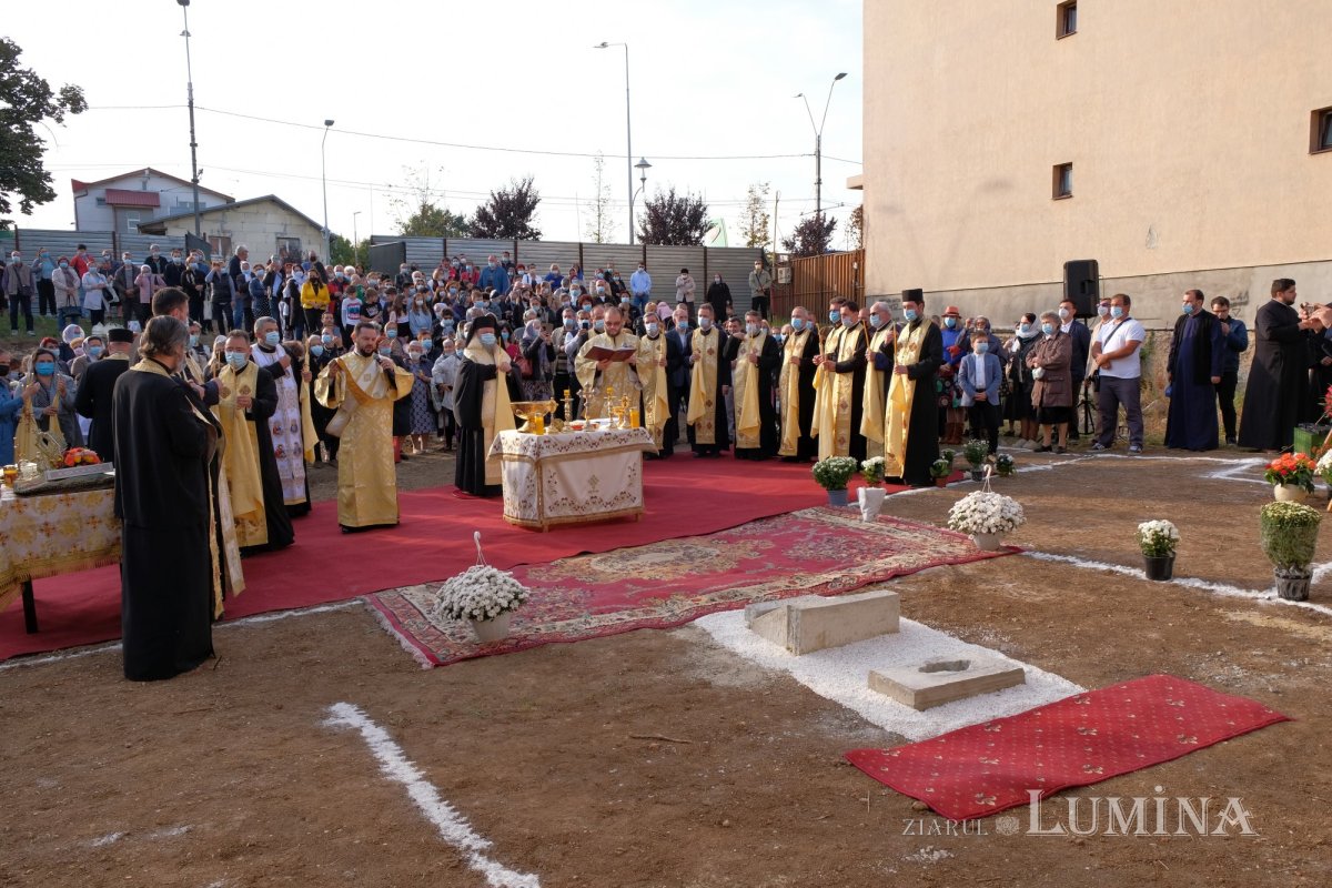 Piatră de temelie pentru o nouă biserică în Capitală 186475