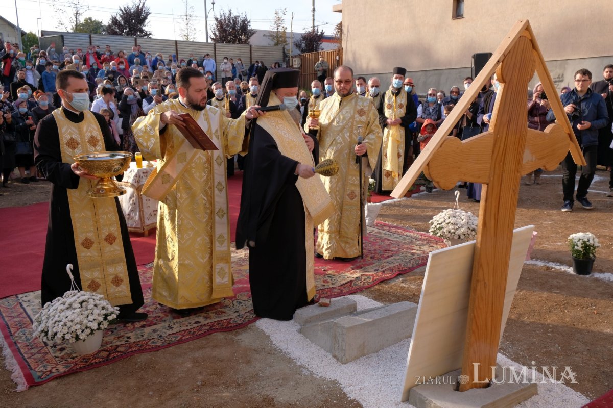 Piatră de temelie pentru o nouă biserică în Capitală 186477