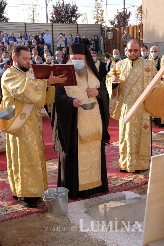 Piatră de temelie pentru o nouă biserică în Capitală 186479