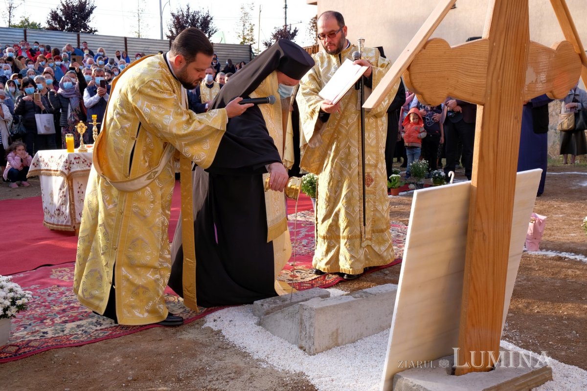 Piatră de temelie pentru o nouă biserică în Capitală 186481