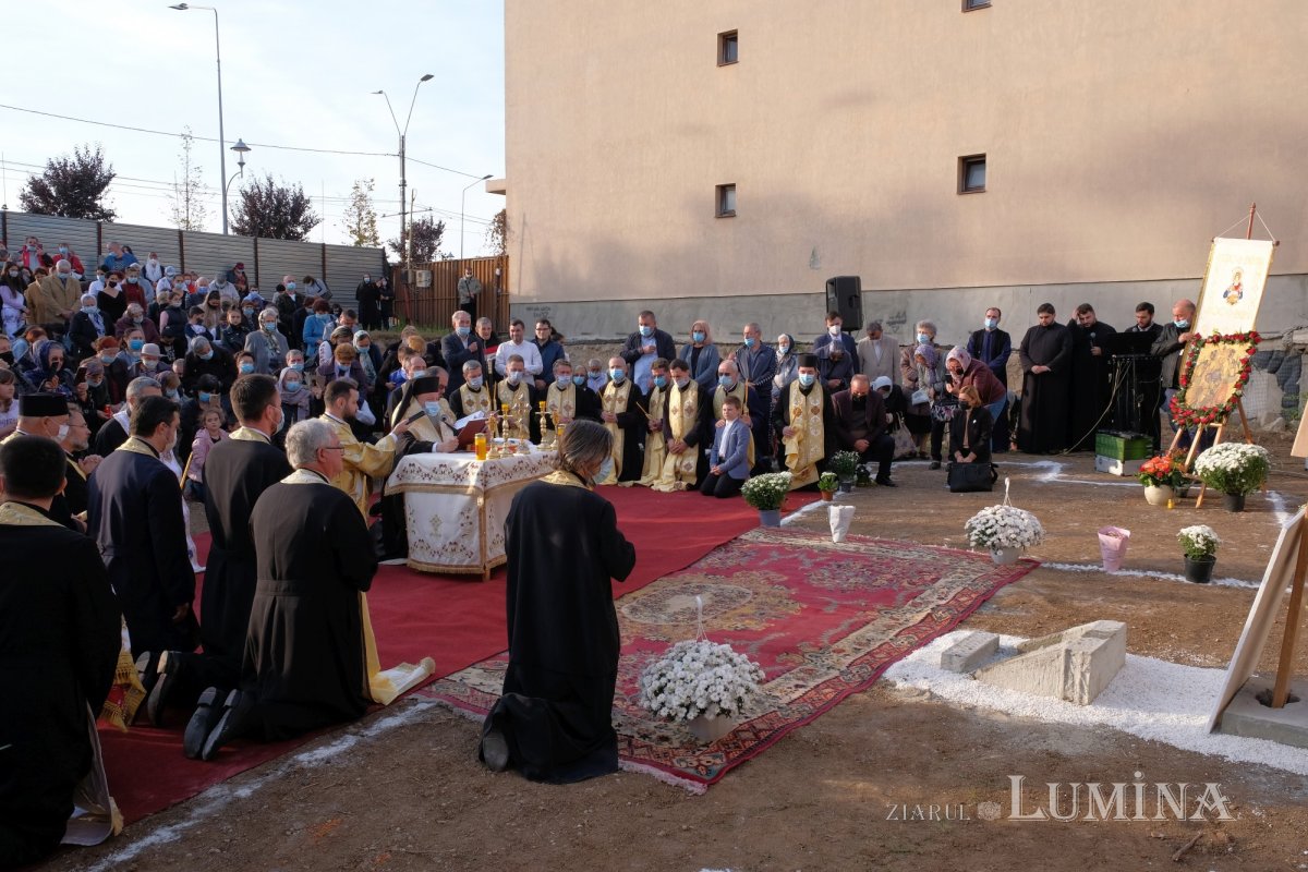 Piatră de temelie pentru o nouă biserică în Capitală 186482