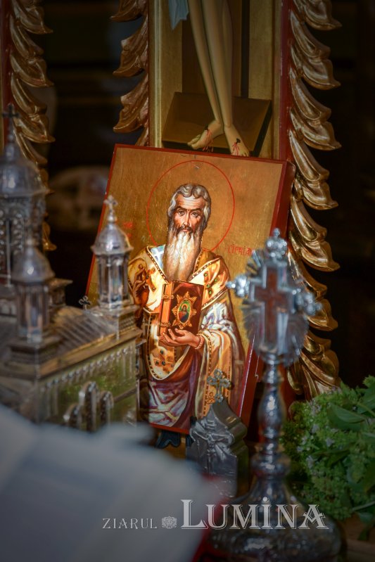 Sfântul Sfinţit Mucenic Ciprian, sărbătorit la Biserica Zlătari din Bucureşti 186585