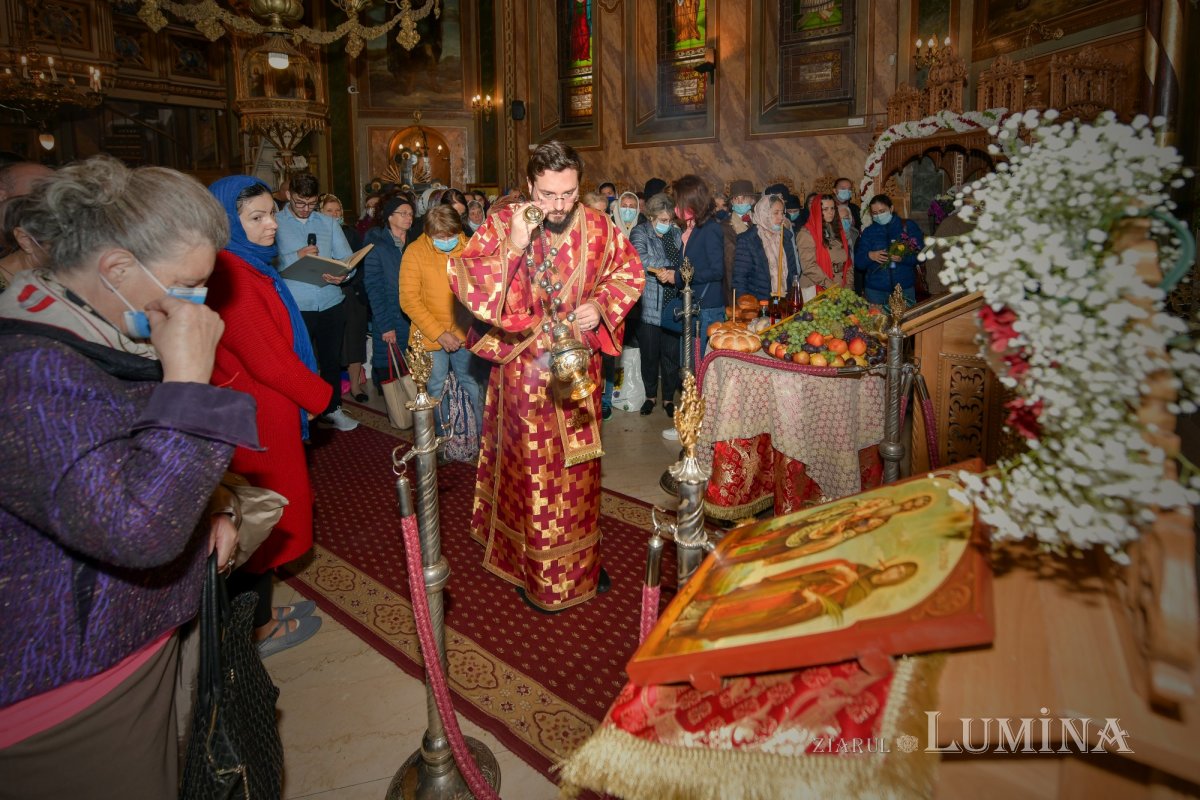 Sfântul Sfinţit Mucenic Ciprian, sărbătorit la Biserica Zlătari din Bucureşti 186590