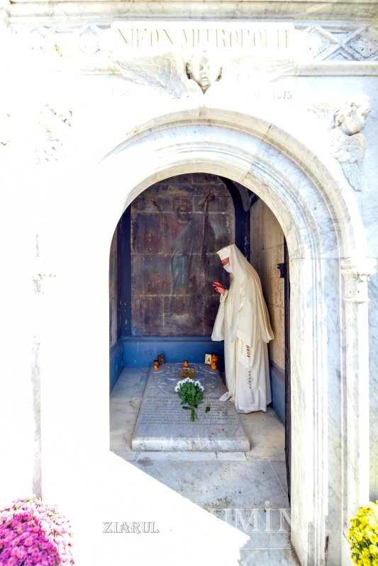 Pomenirea părintelui Dumitru Stăniloae la Mănăstirea Cernica 187017