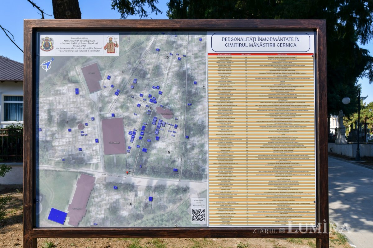 Cimitirul Mănăstirii Cernica - reamenajare și punere în valoare 187407