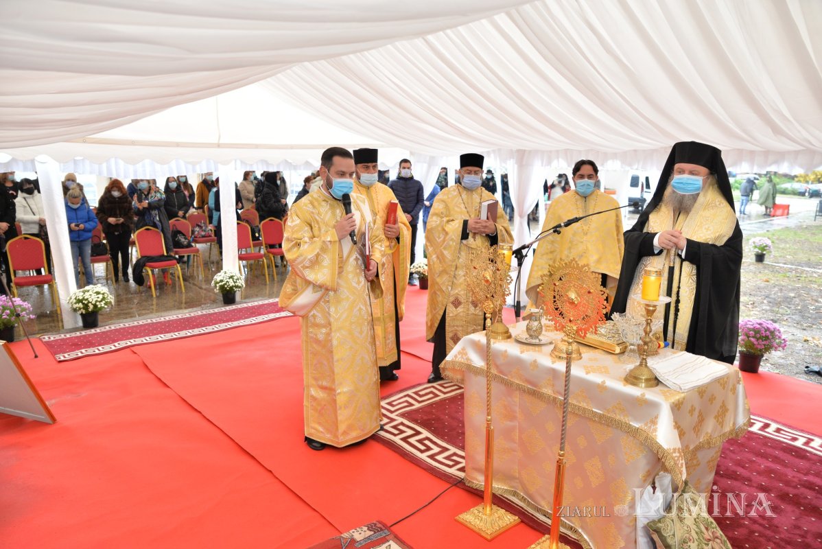 Piatră de temelie pentru noua biserică a Institutului Oncologic din București 188470