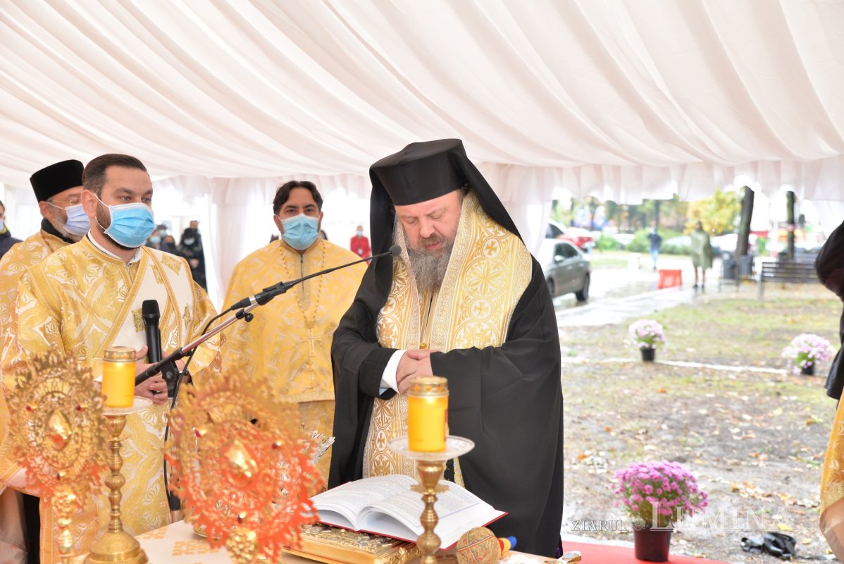 Piatră de temelie pentru noua biserică a Institutului Oncologic din București 188474