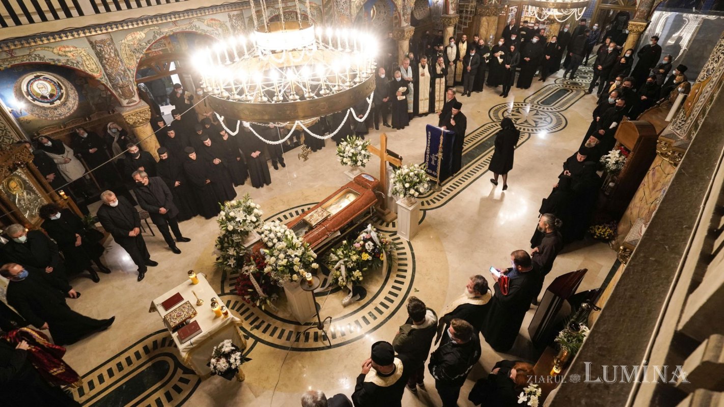 Slujbă de priveghi pentru Preasfinţitul Gurie, la Catedrala Episcopală din Deva 189308