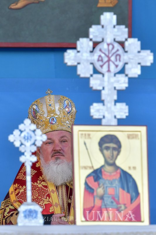 Începutul sărbătorii Mucenicului Izvorâtor de Mir pe Colina Bucuriei 190316