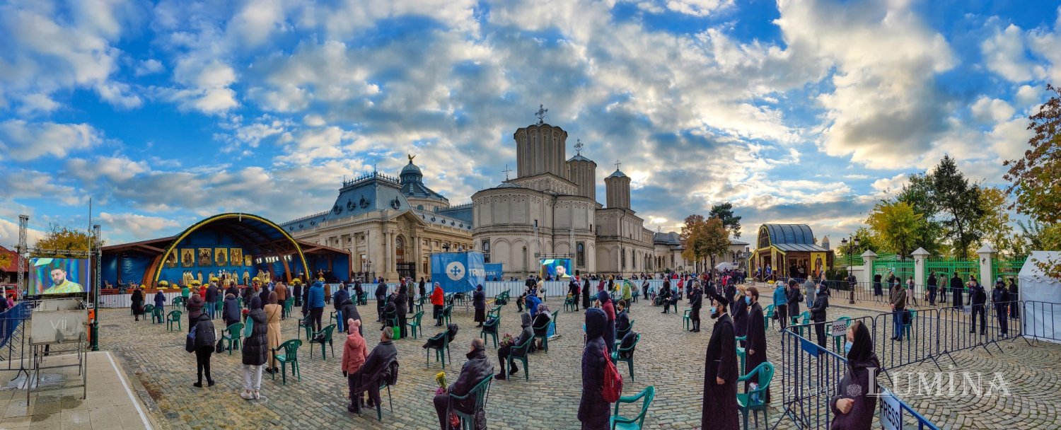 Rugăciune de seară în cinstea Ocrotitorului Bucureștilor pe Colina Bucuriei 190574