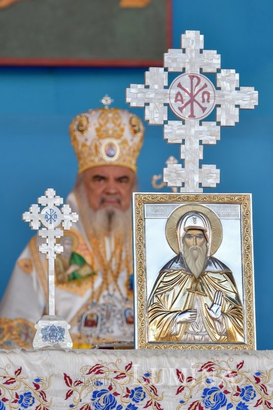 Binecuvântarea sfinților la hramul de toamnă al Catedralei Patriarhale 190832