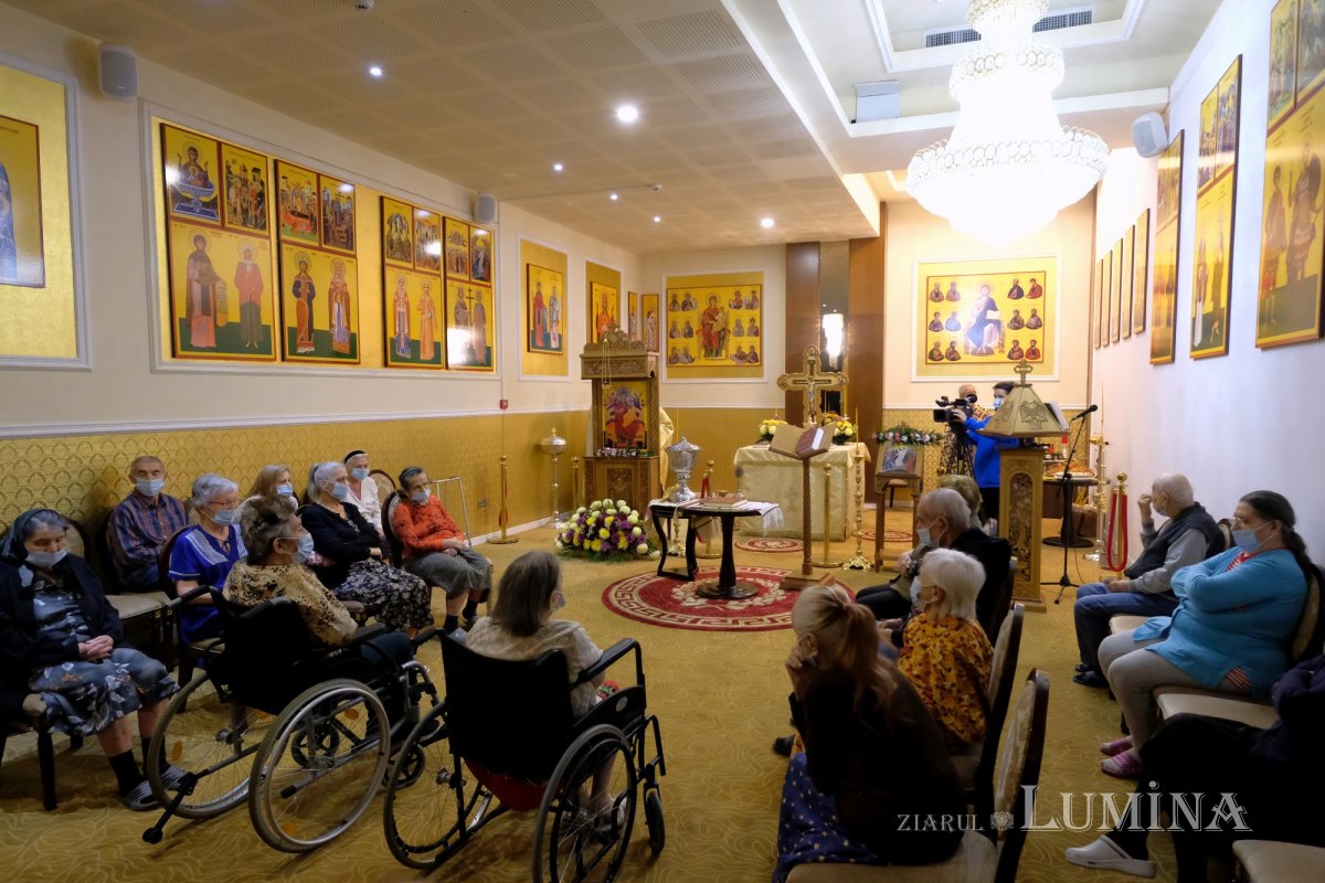 Binecuvântarea capelei unui nou centru de îngrijiri pentru vârstnici din Capitală 190972