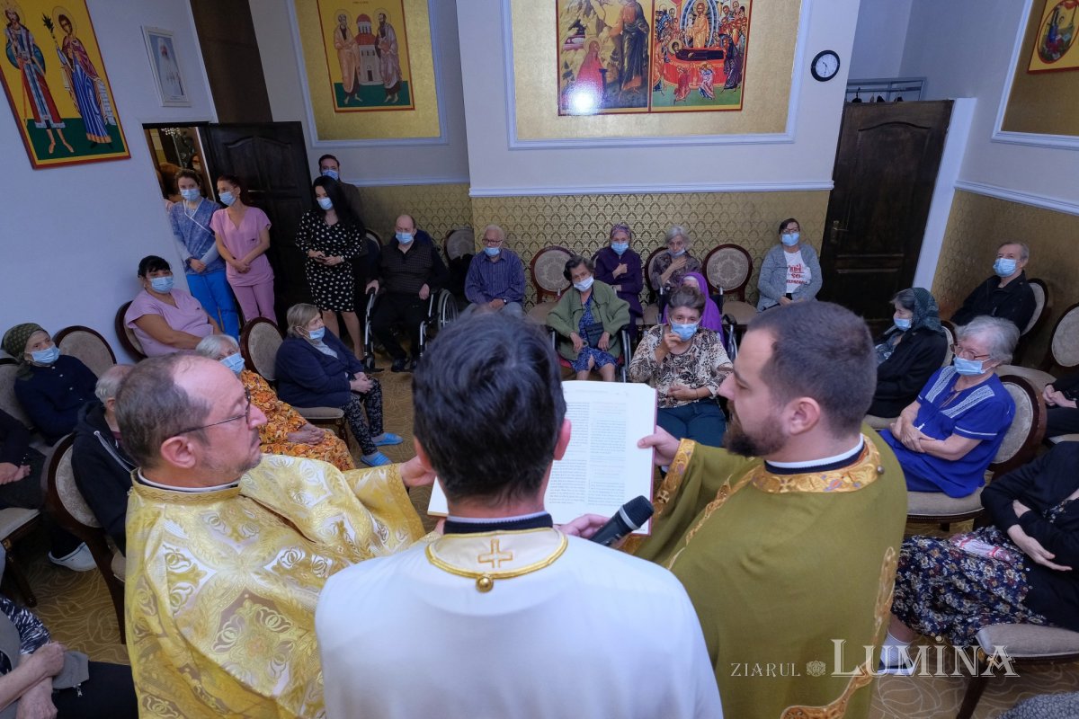 Binecuvântarea capelei unui nou centru de îngrijiri pentru vârstnici din Capitală 190980
