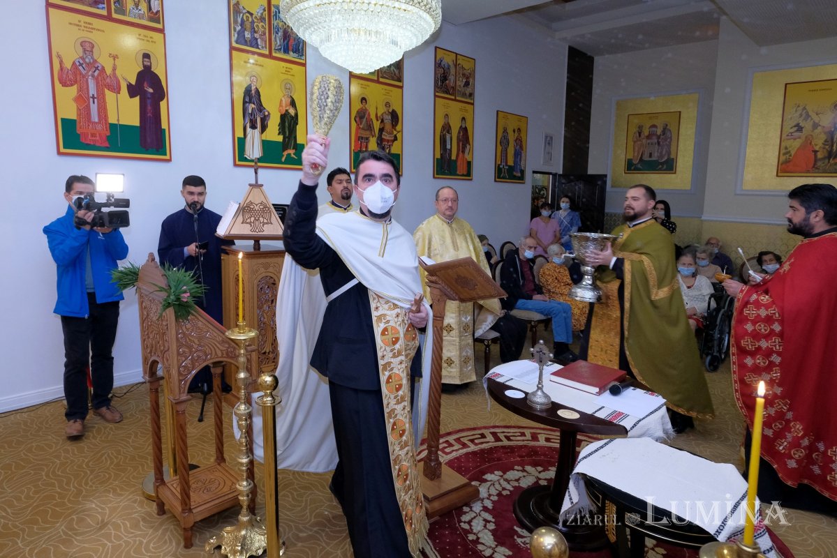 Binecuvântarea capelei unui nou centru de îngrijiri pentru vârstnici din Capitală 190985