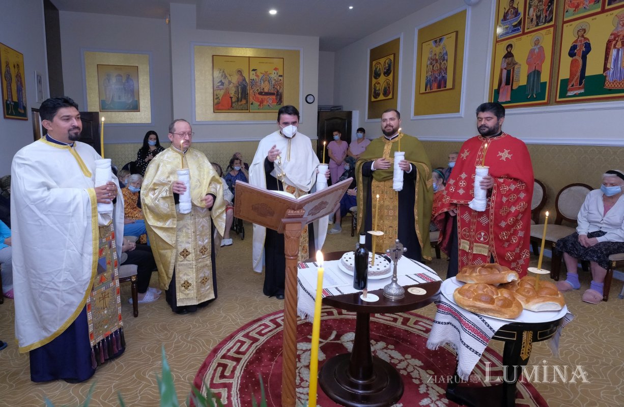Binecuvântarea capelei unui nou centru de îngrijiri pentru vârstnici din Capitală 190989
