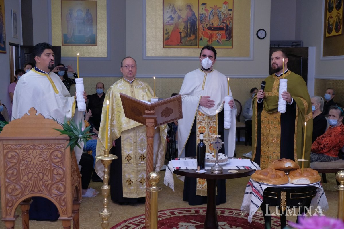 Binecuvântarea capelei unui nou centru de îngrijiri pentru vârstnici din Capitală 190991