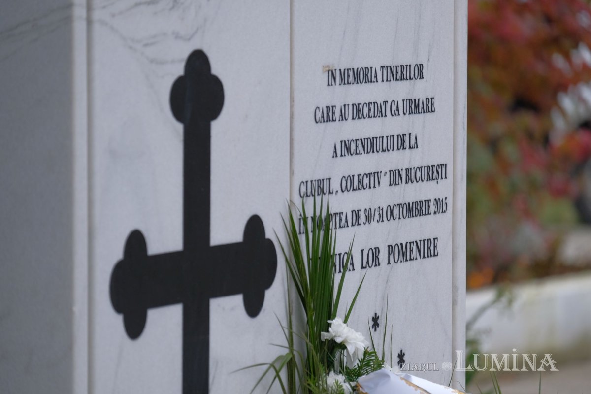 Rugăciune de pomenire a victimelor de la clubul Colectiv 191155