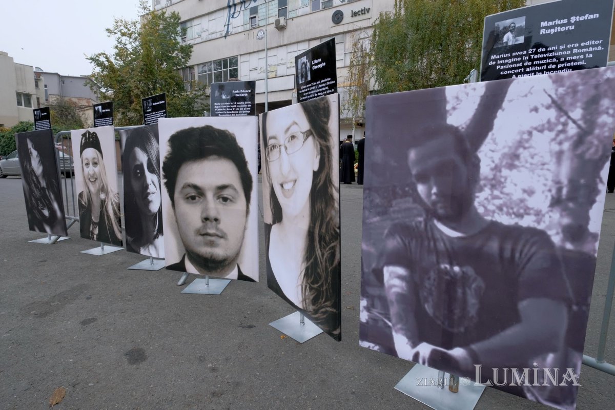 Rugăciune de pomenire a victimelor de la clubul Colectiv 191171